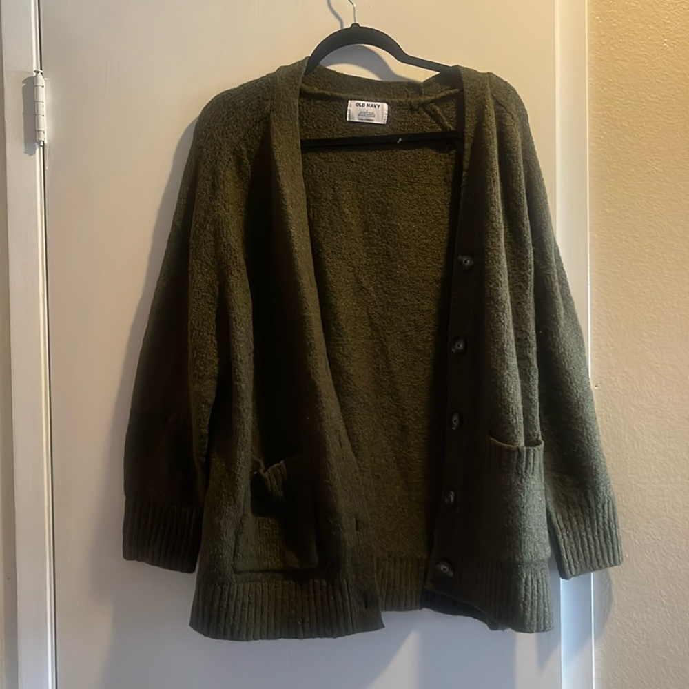 Old Navy Olive Green cardigan